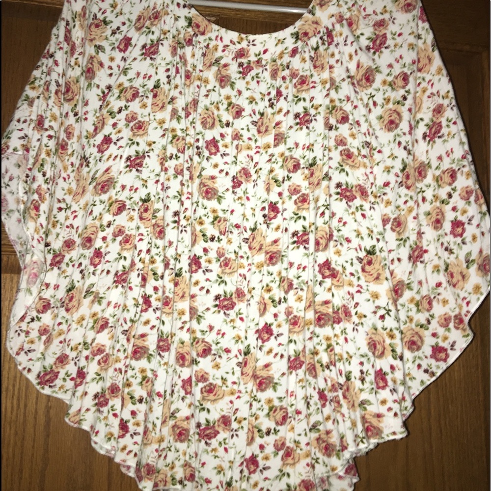bodycentral floral bell shaped top